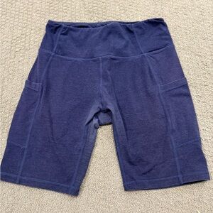 Baleaf Blue Bike Shorts Athletic Comfort